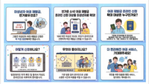 미성년 자녀 여권, 부모가 온라인으로 재발급 신청 가능