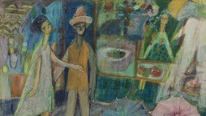 천경자 ‘시장’ 첫 경매 나온다…1960년대 대표작 주목