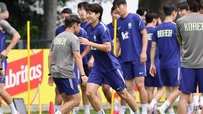 한국 대표팀 ‘완전체’에 주전 경쟁·긴장감…배준호·김태현까지 합류