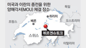 美-이란 서명식 장소는 스위스 휴양지 뷔르겐슈토크[지금, 여기]