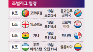 [2026 북중미월드컵]조별리그 일정