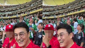 박중훈, 꼭 닮은 붕어빵 아들과 월드컵 멕시코 전 직관…“꿈을 이루다”