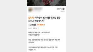 수수료 아끼려 ‘당근 환전’했다 계좌 정지… 범죄에 악용 주의보