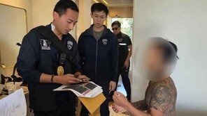 태국서 음란물 올린 韓문신남 체포…객실서 마약 ‘와르르’
