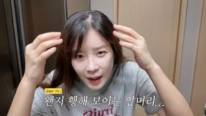 김승혜 “10㎏ 증가…정수리 탈모, 100원 들어갈 거 같아”