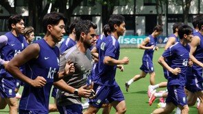 32강 ‘경우의 수’ 세는 홍명보호…일단 벨기에전 대비 훈련
