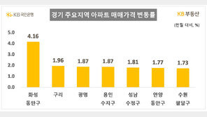 동탄 4.16% 급등, 전국 1위…서울 전셋값 올해 최고 상승
