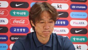 홍명보 살해 협박 글까지…귀국길 공항에 경찰 110명 투입