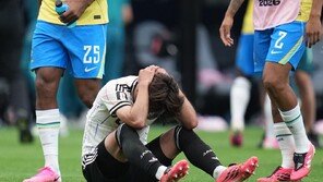 브라질에 역전패…日 선수들, 종료 휘슬과 함께 ‘눈물바다’