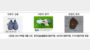 中직구사이트 어린이용 샌들서 유해물질 284배 초과 검출