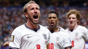 잉글랜드, 민주콩고에 2-1 진땀승…멀티골 케인 득점왕 경쟁 가세