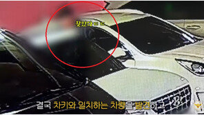 남의 차 3시간 몰다가 다른 자리에 주차해둔 상습범 덜미 (영상)