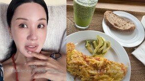 주름 하나 없는 엄정화, 하와이에서도 놓치지 않은 건강 루틴…아침 메뉴는?