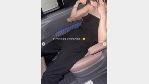 류혜영, 차 안에 드러누운 이유 “옷 구겨질까 봐”
