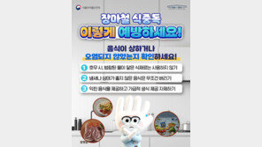 전국이 눅눅·축축…장마철 식중독 대비 ‘이렇게’