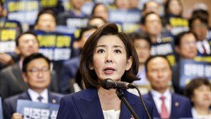 나경원 “사상·사투리까지 재단…남조선이 돼가노. 무섭노” 조국 비판