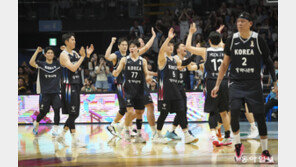 기사회생 한국, 81-79로 日 제압… FIBA 월드컵 아시아 예선 1라운드 통과