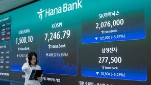 반도체 투심 위축에 중동 리스크까지…코스피·코스닥 5%대 폭락