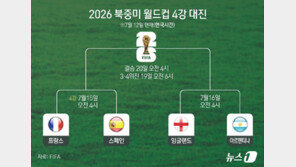 ‘빅4’만 남았다…프랑스 vs 스페인, 잉글랜드 vs 아르헨티나