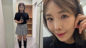 신봉선, 늘씬 각선미에 부츠 헐렁…물오른 미모에 “한지민님” 감탄까지