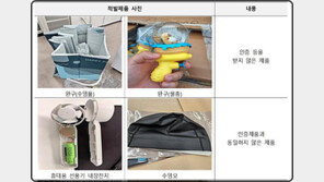 휴대용 선풍기 등 안전기준 미달 수입제품 13만점 적발