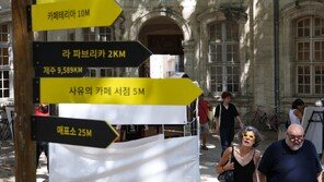 한글로 물든 ‘교황의 도시’ 佛 아비뇽[지금, 여기]