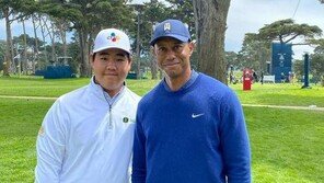 “그냥 너답게 해”…타이거 우즈 문자 받고 금메달 딴 김주형