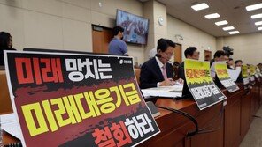 미래기금 사업 9조6220억 현금 지원성… 野 “세수 줄면 감당 못해”