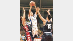 ［농구대잔치］삼성전자，개막전서 대우증권에 『진땀  승리』