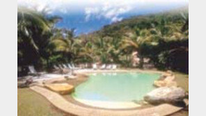 ［여행／호주  해밀턴섬리조트］별총총  밤  부둣가「영화세트」