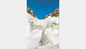 ［여행／뉴질랜드  남섬］순백의  눈밭  「서던알프스산맥」