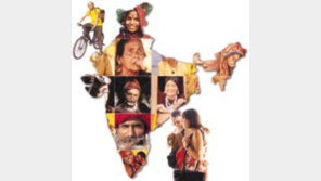 ［여행／인도］솔직한  얼굴，  천하태평  「맨몸의  나라」