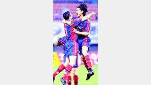 [프로축구]정광민 4경기 연속골…안양 선두 도약