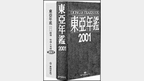 [출판]동아연감 2001년판 나와