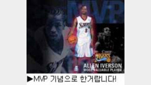 [스포츠포커스]앨런 아이버슨, NBA 정규시즌 최우수 선수