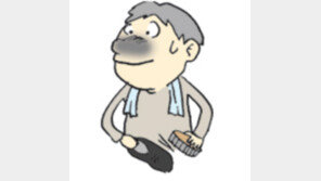 [오늘의 날씨/4월 23일]검댕 묻은 아저씨 콧잔등의 땀방울