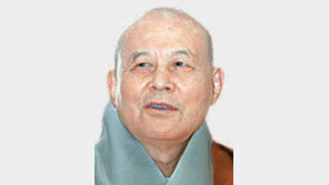 前 조계종 총무원장 지관스님 입적
