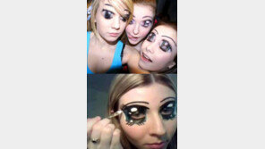 [영상] 미국 유행 화장법, 순정만화 여주인공? ‘경악’ 