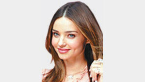 슈퍼모델 미란다 커, 오늘 롯데百서 고객 이벤트