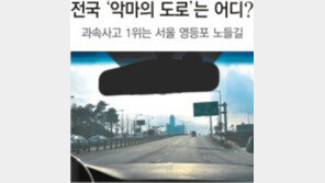 [시동 꺼! 반칙운전/2부]<9> 사고 잦은 ‘악마의 도로’ 90곳