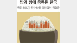 [프리미엄 리포트]한국인 65%, 탄수화물 과잉섭취… 당뇨-고혈압 위험군