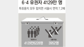 투표용지 쌓으면 에베레스트 3배 높이