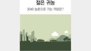 40대이하 귀농-귀촌 43% 급증