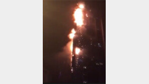 [속보]CNN “두바이 86층 주거건물 토치타워 화재 진화 …사상자 無”