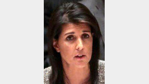 헤일리 “美선수단 평창 파견, 더 생각해 볼 문제”