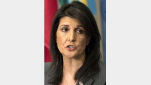 헤일리 유엔 美대사 돌연 사임