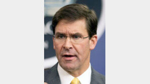 에스퍼 ‘中견제 협력 14개국’ 거명때 한국은 빼