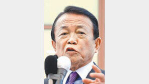 아소 “온난화 덕에 홋카이도 쌀 맛있어져”… 또 망언 