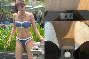 ‘67kg→48kg’ 정순주 아나, 출산 후 19kg 감량 근황 [DA★]