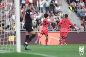 한국, 요르단 2-0 완파 ‘B조 1위→아시안컵 복수까지’